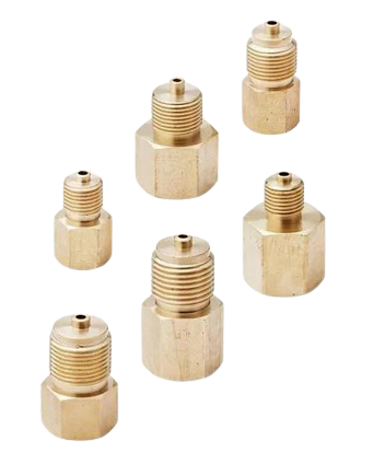 Переходник внутр. М12x1,5 - наруж. G1/4, латунь