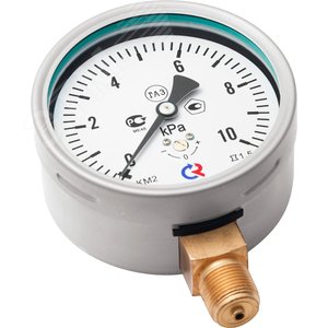 Манометр для измерения низких давлений газов радиальный КМ-22Р 0-40kРа 1/2' кл.1.5 - фото 3