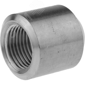 Бобышка приварная №5 БП-ТМ-30-1/2' под манометр с резьбой 1/2', длина 30мм нержавеющая сталь - фото 2