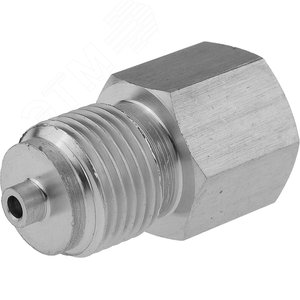 Переходник внутр. G1/2 - наруж. NPT1/2, нержавеющ ая сталь - фото 2