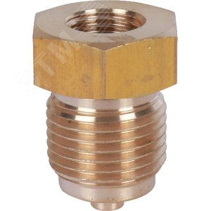 Переходник внутр. G1/4 - наруж. М20х1.5 латунь - фото 2