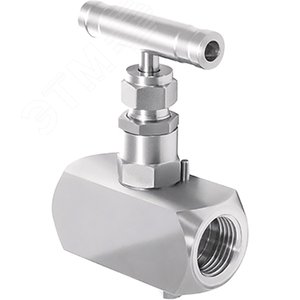 Клапан игольчатый 1/2' - 1/2' внутр.-внутр., материал - нержавеющая сталь, макс. рабочее давление - 40 МПа, макс. рабочая температура - 240 С - фото 3