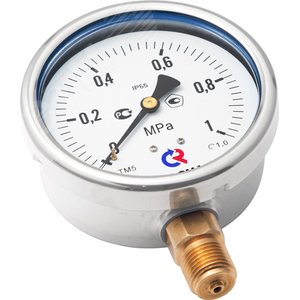 Мановакуумметр виброустойчивый радиальный ТМВ-520Р.00 -0.1-0.5 МРа G1/2 150 гр. кл.1,0, готовый к гидрозаполнению - фото 3