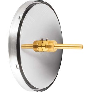 Термометр биметаллический осевой с гильзой БТ-71. 11 0-120С G1/2 100 кл.т.1.5 - фото 3