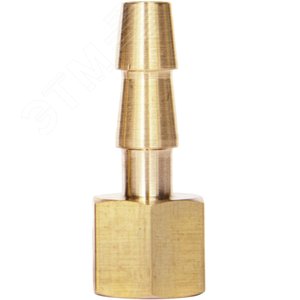 Переходник внутр. M12x1.5 - наруж. штуцер для шланга 6.5мм латунь - фото 2