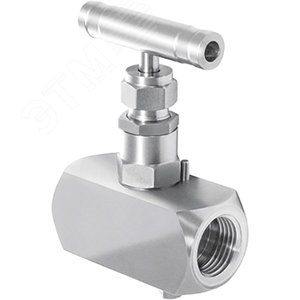 Клапан игольчатый 1/2' - 1/2' внутр.-внутр., мате иал - нержавеющая сталь, макс. рабочее давление - 40 МПа, макс. рабочая температура - 240 С - фото 3