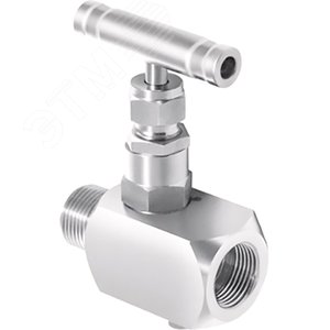 Клапан игольчатый М20х1.5 - М20х1.5 внутр.-внутр. материал - нержавеющая сталь, макс. рабочее давление - 60 МПа, макс. рабочая температура - 240 С - фото 3