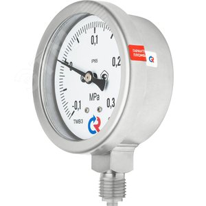 Манометр коррозионностойкий виброустойчивый радиальный ТМ-321Р.00 0...1 МРа 1/4' 150С кл.1.5 готовый к гидрозаполнению - фото 2