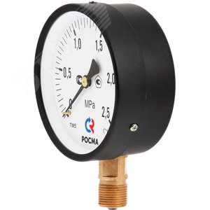 Манометр общетехнический радиальный ТМ-510Р.00 0...2.5 МРа М20х1.5 кл.1.5 - фото 2