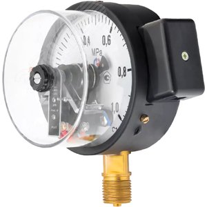 Манометр с электроконтактной приставкой исп. V ра иальный ТМ-510Р.05 0...0,25 МРа М20х1,5 кл.1.5 - фото 2