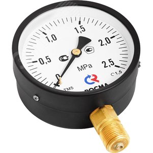 Вакуумметр радиальный ТВ-510Р.00 (-0.1...0 МРа) 1/2' кл.т. 1.5 - фото 3