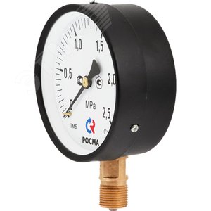 Мановакуумметр радиальный ТМВ-510Р.00 -0,1...0,15 МРа 1/2' кл.1.5 - фото 2