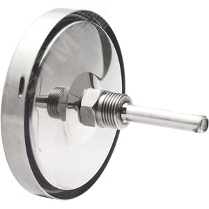 Термометр биметаллический коррозионностойкий осевой БТ-51.220 0-100С 1/2' длина штока 250мм кл.1.5 - фото 2