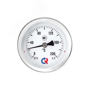 Изображение товара Термометр биметаллический осевой с гильзой БТ-71.211 0-250С G1/2 150 кл.т.1.5 (шт)