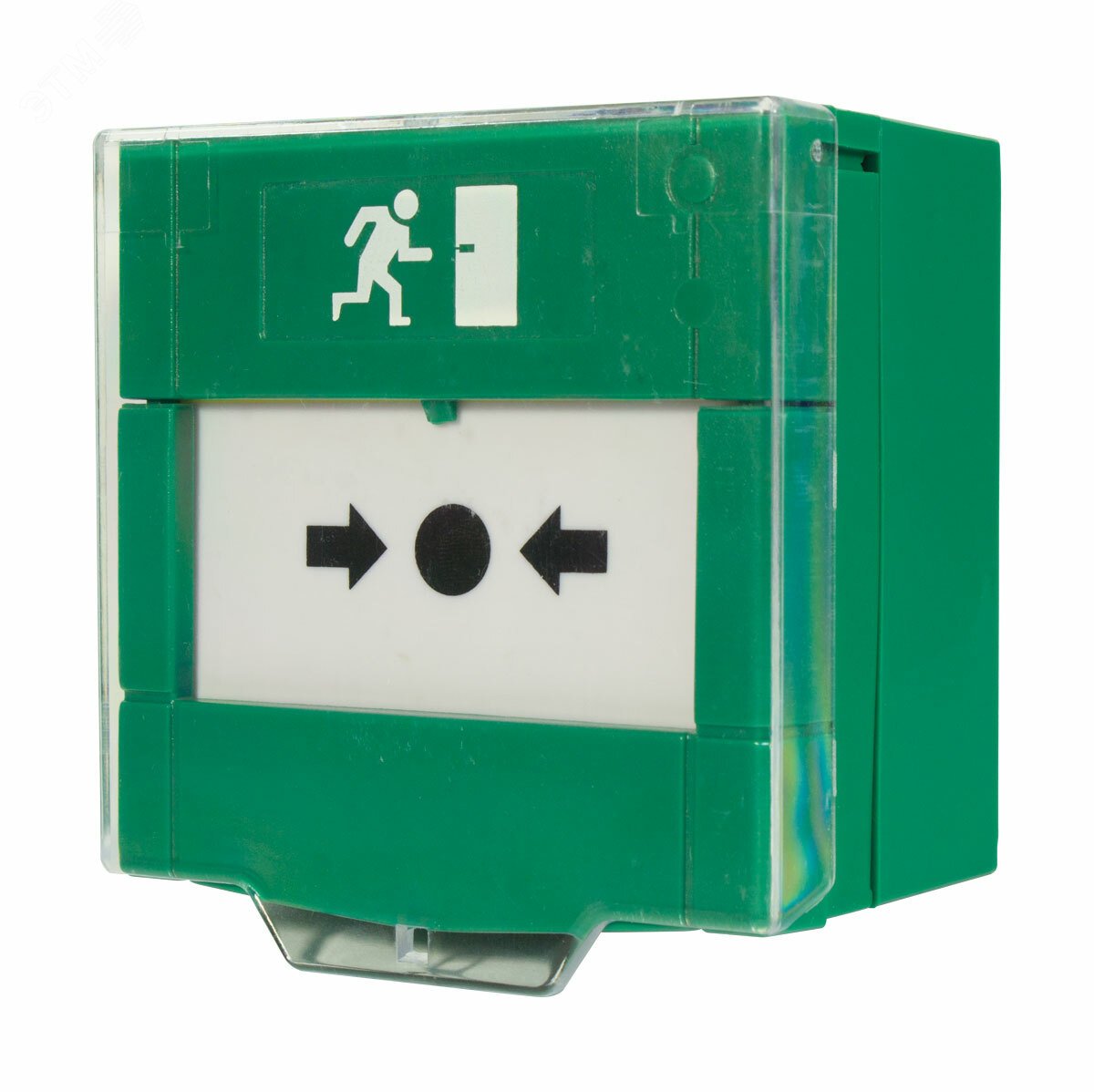 Изображение товара Устройство разблокировки двери Tantos TS-ERButton с защитной крышкой и восстановляемой вставкой