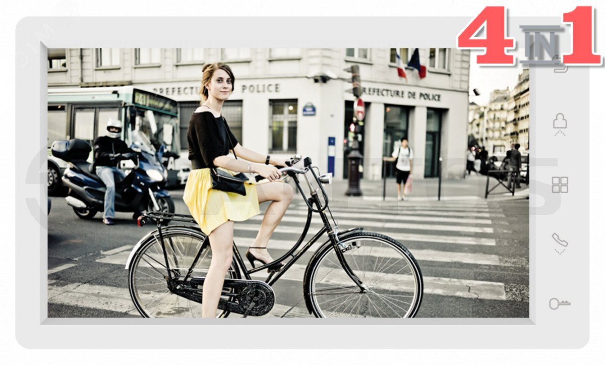 Изображение товара Монитор видеодомофона цветной (шт)