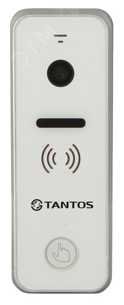 Панель вызывная видеодомофона накладная на 1-го абонента iPanel 2 (White) + 110 град. Tantos
