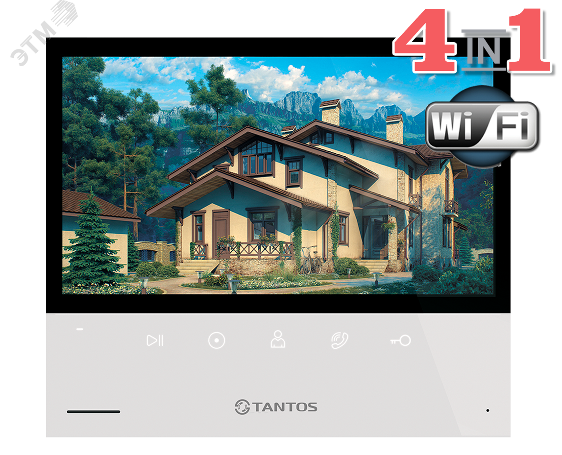 Изображение товара Монитор цветного видеодомофона (шт)