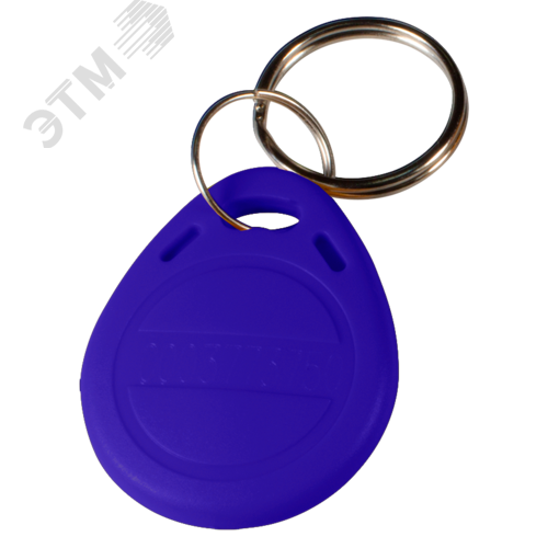 Изображение товара Брелок бесконтактный EM-Marine TS сине-белый с кольцом для крепления, идентификационный номер нанесен на поверхность брелока (шт)