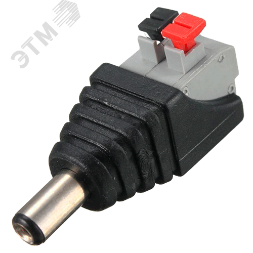 Изображение товара Коннектор РАЗЪЕМ TS DC штекер питания с клеммной колодкой, самозажим (шт)