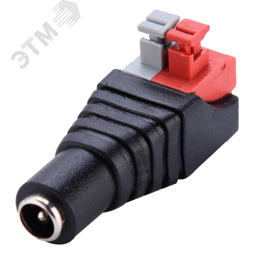 Изображение товара Коннектор РАЗЪЕМ TS DC гнездо питания с клеммной колодкой, самозажим (шт)