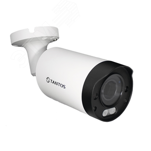 Видеокамера IP 5Мп уличная цилиндрическая с ИК подсветкой до 50м (2.7-13.5мм) TSi-Pe50VP Tantos