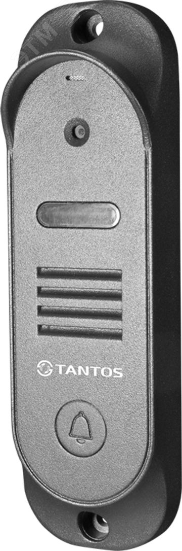 Вызывная панель видеодомофона, накладная камера 800 ТВЛ PAL угол обзора 53 гр Stich черная Tantos
