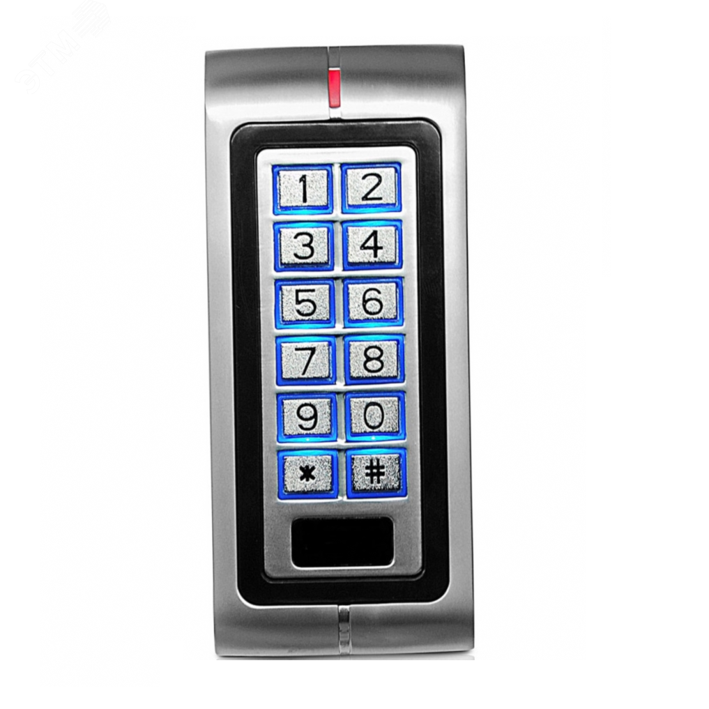 Изображение товара Кодонаборная панель TS-KBD-EM2 Metal с контроллером и считывателем карт