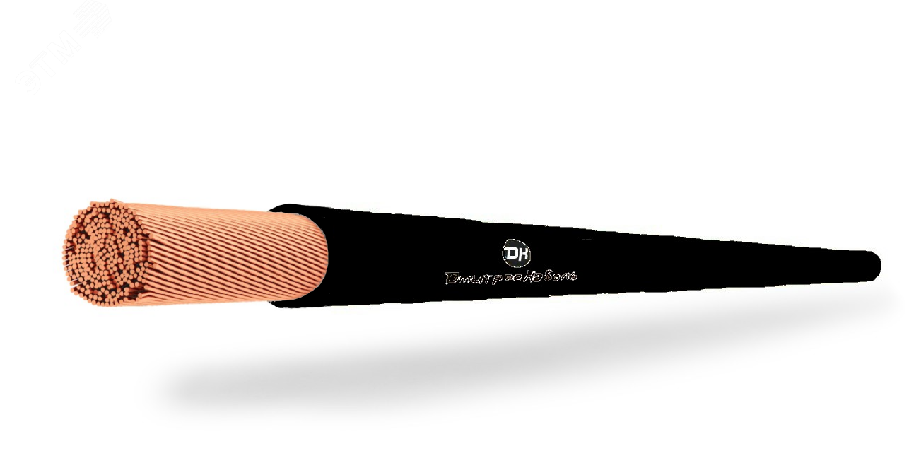 Изображение товара Силовой кабель ПУГВнг(A)-LS 1х16 черный многопроволочный 0,45/0,75 кВ