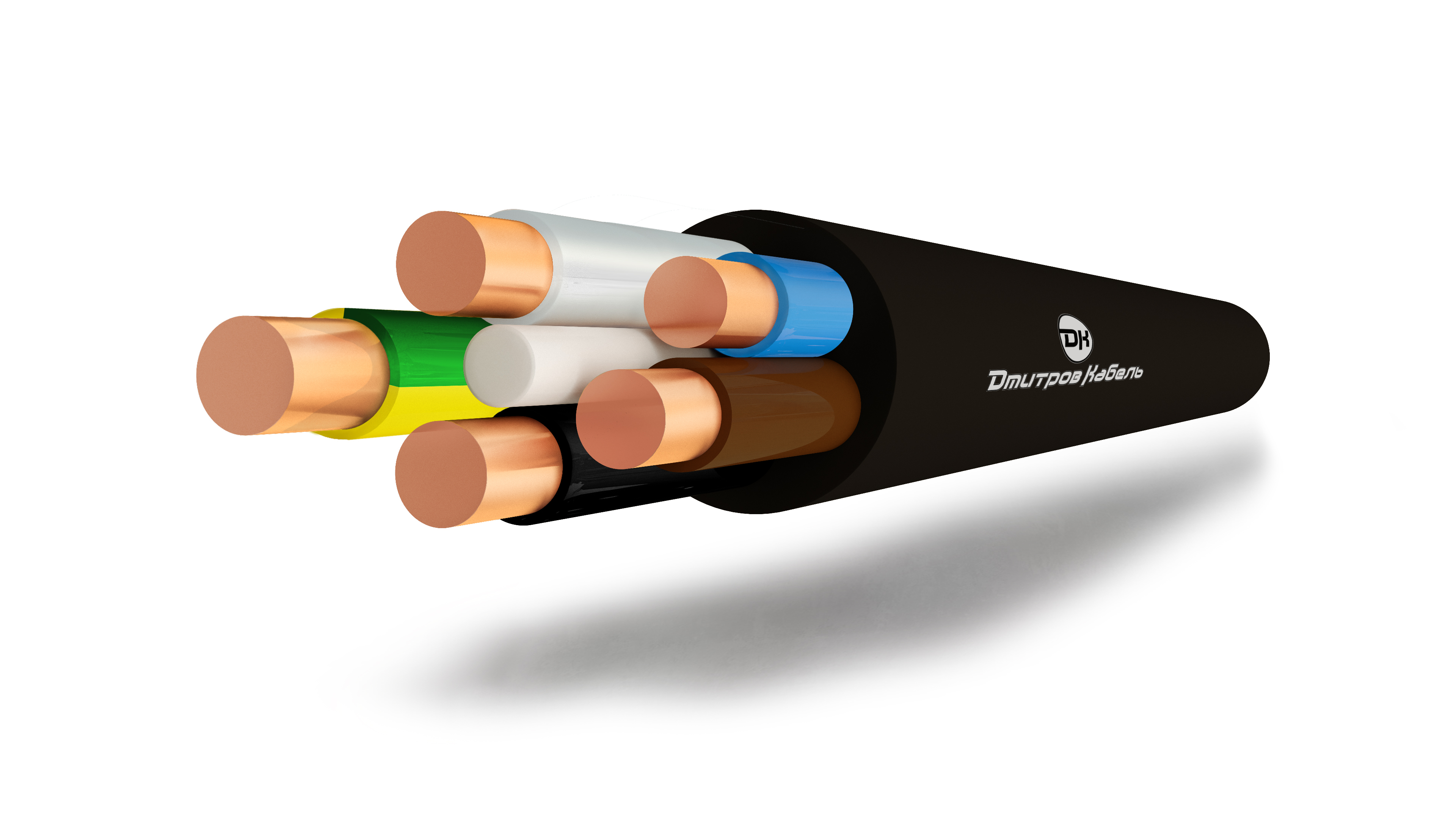 Кабель силовой ВВГнг(A)-LS-1 5х10 ТРТС