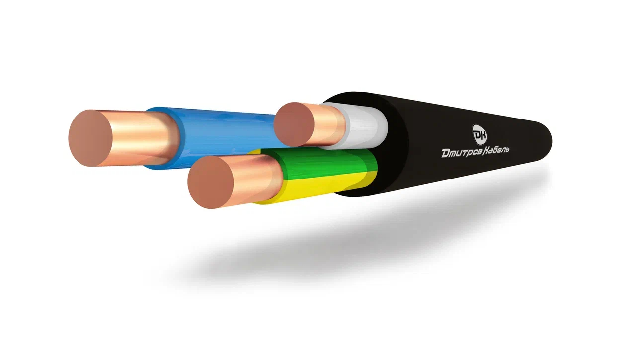 Кабель силовой ВВГнг(А)-LSLTx  3х2,5-0,660(А) ТРТС бухта 100м