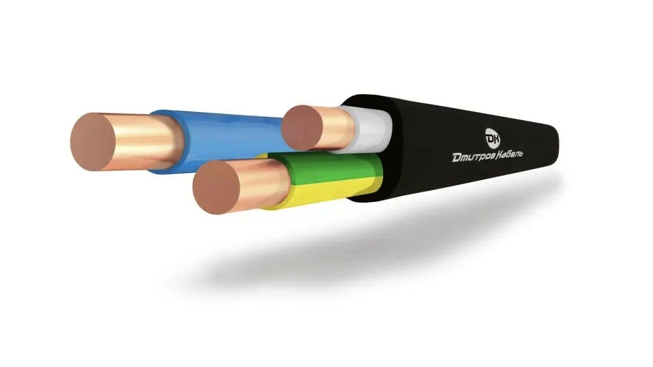 Кабель силовой ВВГ-Пнг(А)-LSLTx  3х1,5-0,660(А) ТРТС бухта 100м