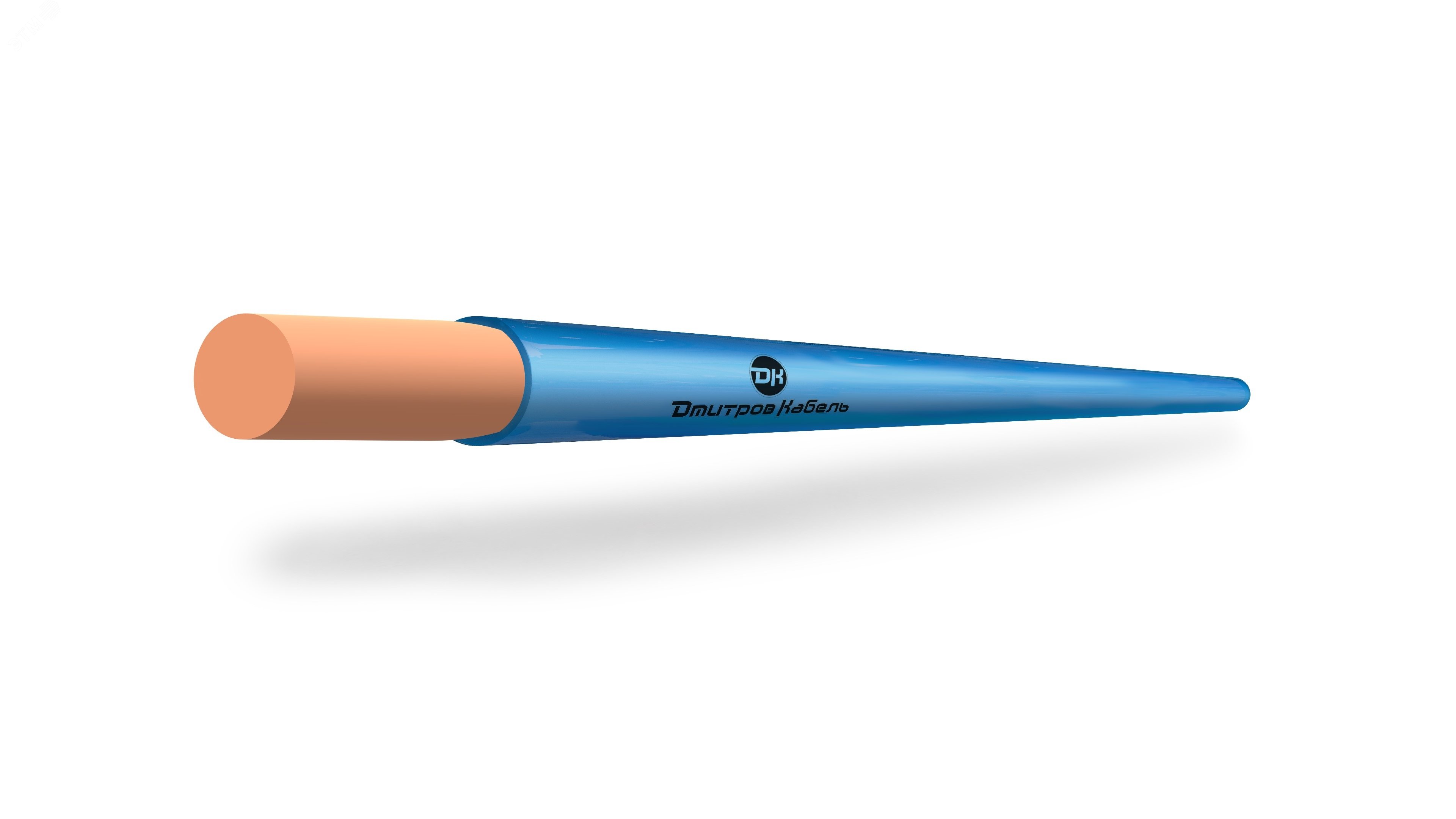 Изображение товара Провод ПУВнг(А)-LS 1х6 синий для прокладки в стальных трубах и коробах