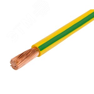 Провод силовой ПУГВнг(А)-LS 1х16 желто зеленый    ТРТС многопроволо чный