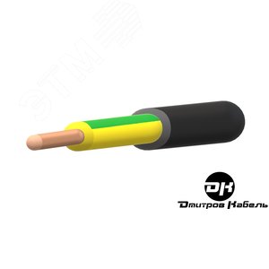 Кабель силовой ППГнг(A)-HF 1х1.5(Ж/З) ТРТС - фото 1