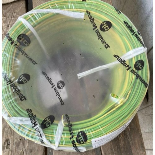 Провод ПУВнг(А)-LS 1х4 желто зеленый              однопроволочный - фото 2