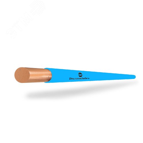 Изображение товара Провод ПУВнг(А)-LS 1х10 синий однопроволочный (м)