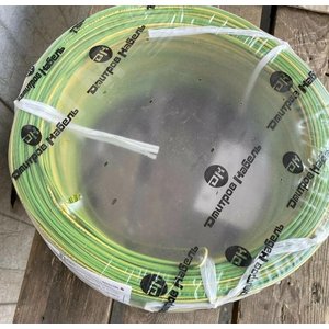 Провод силовой ПУГВ 1х6 желто-зеленый ТРТС многопроволочный - фото 2