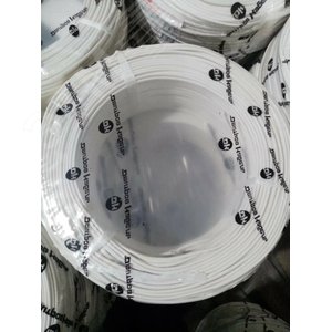 Шнур ШВВП 2х0.5 белый до 380В ТРТС - фото 2