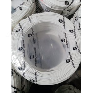 Шнур ШВВП 2х0.5 белый до 380В 100м ТРТС - фото 2