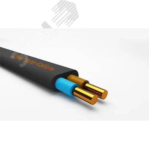 Кабель силовой ВВГ-Пнг(А)-LSLTx  2х4-0,660(А) ТРТС бухта 100м - фото 1