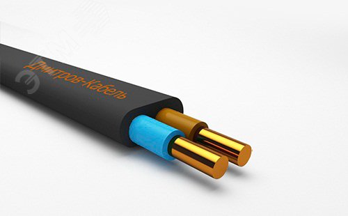 Изображение товара Кабель силовой ВВГ-Пнг(A) 2х2.5(ок)-0.66 ТРТС однопроволочный Россия