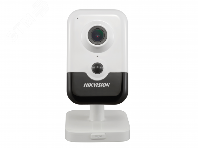 Видеокамера IP 2Мп компактная Wi-Fi с EXIR-подсветкой до 10м (2.8мм) DS-2CD2423G0-IW(2.8mm)(W) Hikvision