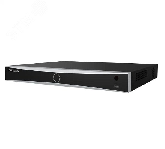 Видеорегистратор IP 8-ми канальный c Poe и техногией AcuSense DS-7608NXI-K2/8P Hikvision