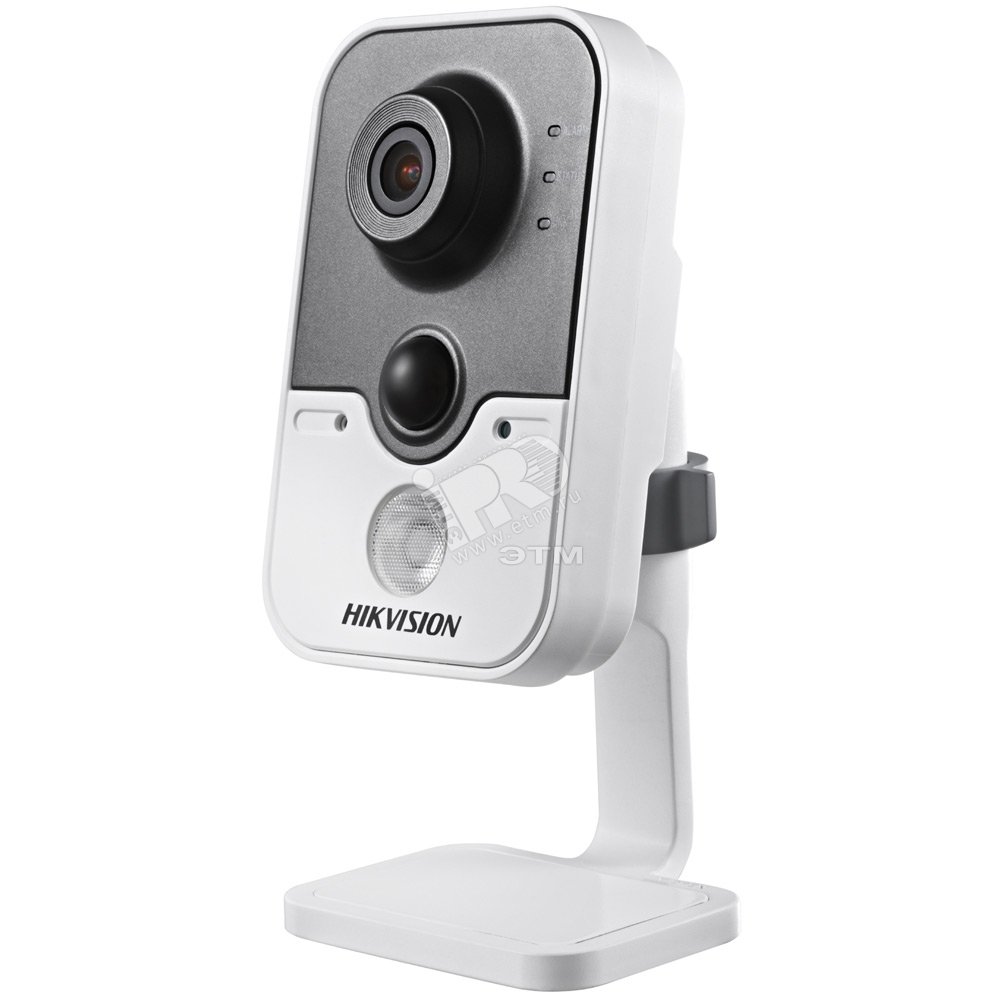 Видеокамера IP 1.3Мп миниатюрная с WI-FI и ИК-подсветкой до 30м (2.8мм) DS-2CD2412F-IW(2.8) Hikvision
