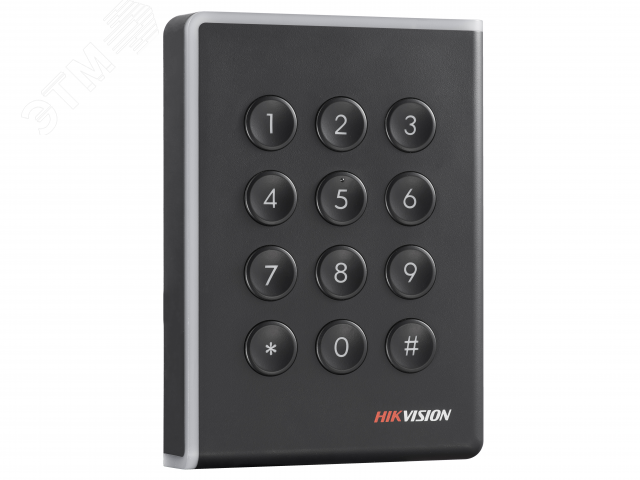 Изображение товара Считыватель EM карт с механической клавиатурой Hikvision DS-K1108AMK