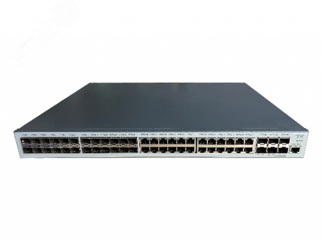 Коммутатор управляемый 24 порта 10/100 Мб/с, 6хSFP+ DS-3E3754TF Hikvision