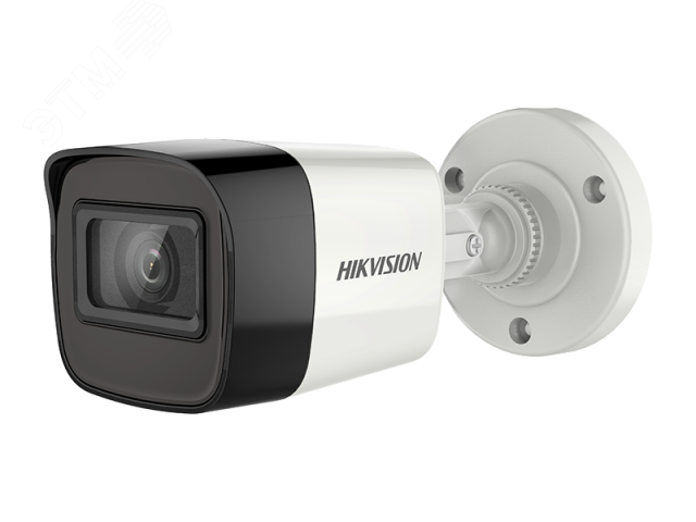 Видеокамера IP 4Мп уличная цилиндрическая с LED-подсветкой до 60м (2.8мм) DS-2CD2T47G2-L(C)(2.8mm) Hikvision