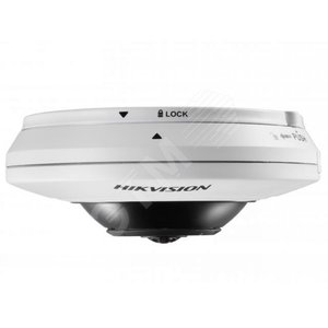Видеокамера IP 3Мп fisheye c EXIR-подсветкой до 8м (1.16мм)