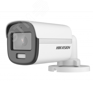 Видеокамера HD-TVI 2Мп уличная компактная с LED подсветкой до 20м (2.8мм) DS-2CE10DF3T-FS(2.8mm) Hikvision